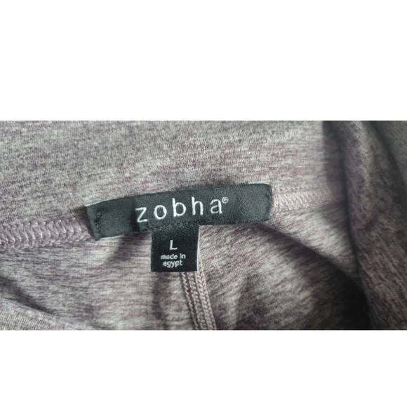 Zobha Light Purple Leggings Sz Lg - Picture 2 of 3
